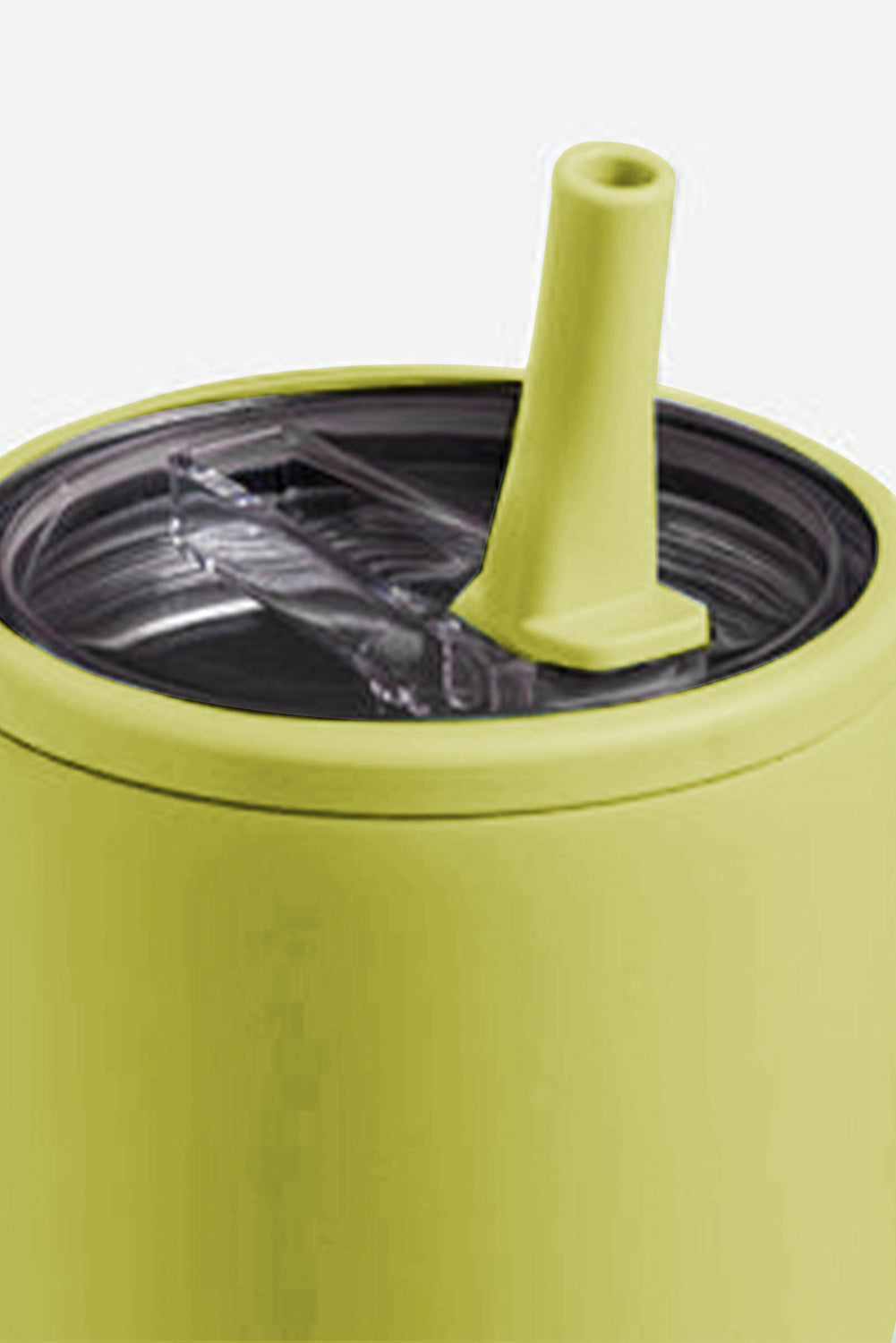 Pear Green Frosted Stainless Tumbler with Straw 40oz