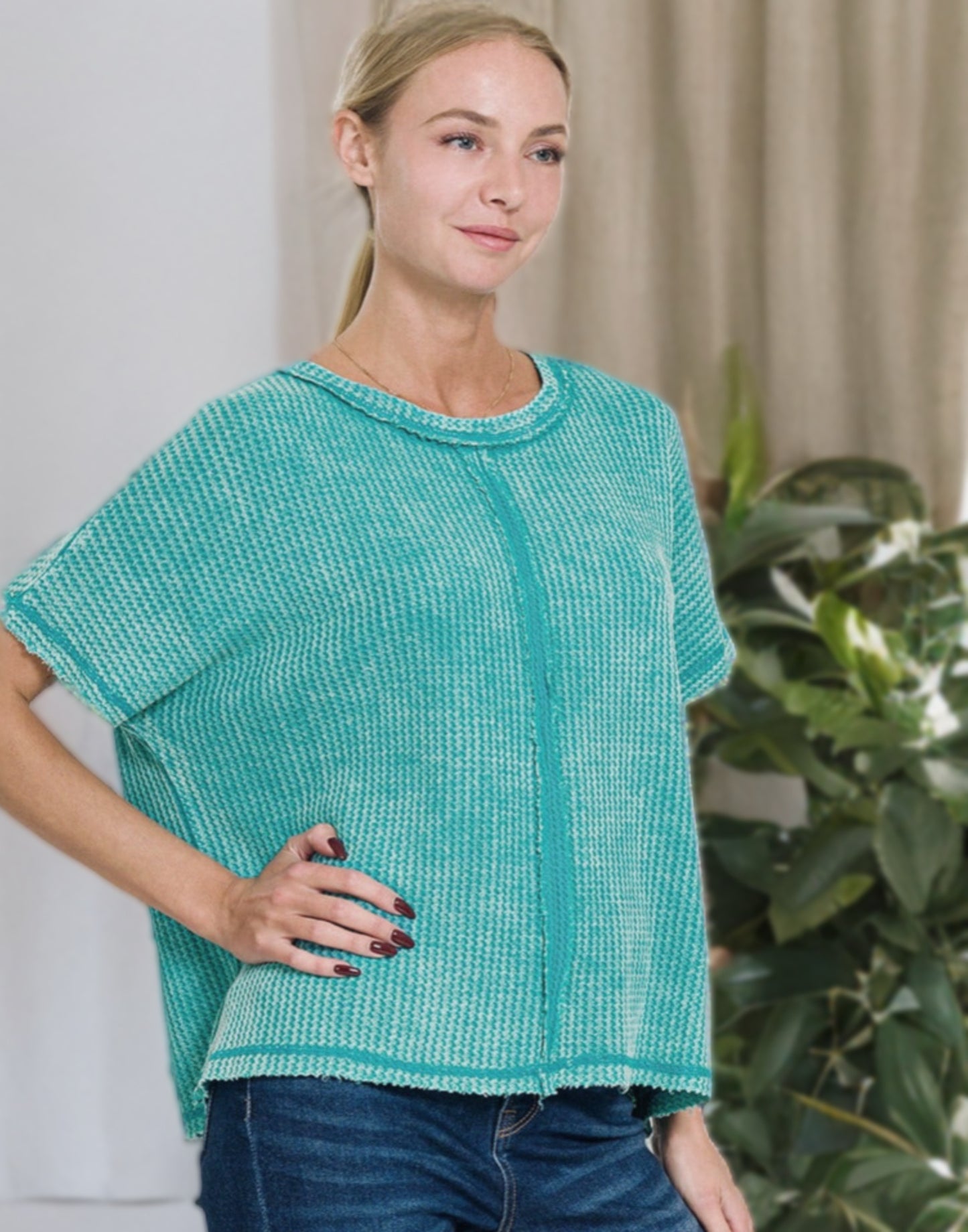 Totally Teal Top