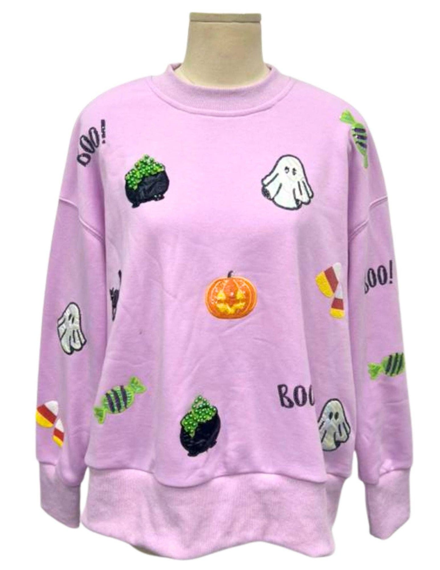 Lavender Spooky Season Sweatshirt PRE-ORDER (Est. Ship 9/26)