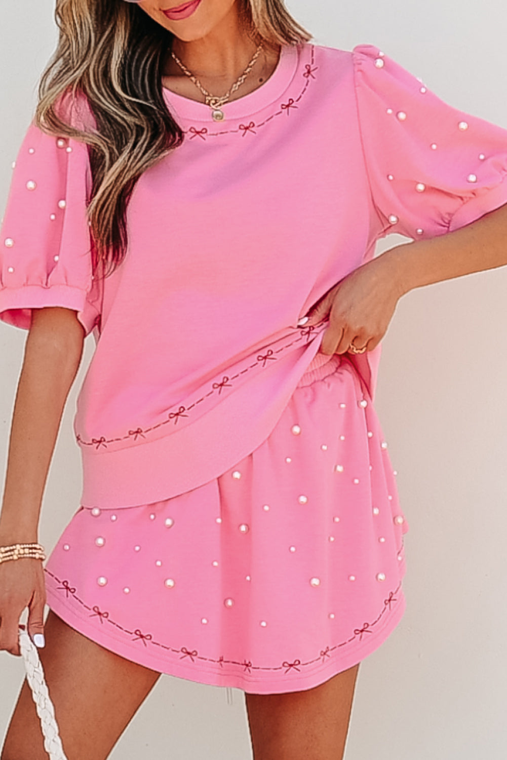 Pinky Pearl Set