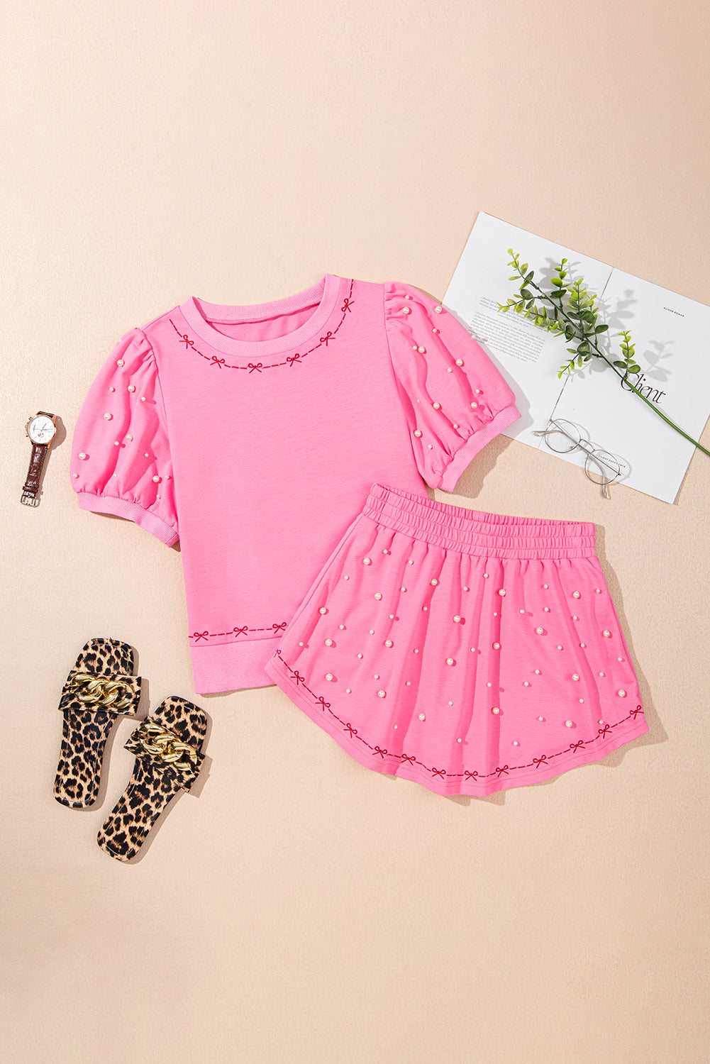 Pinky Pearl Set