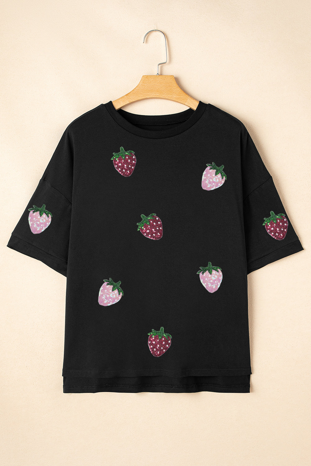 Strawberry Sparkle & Wine Top