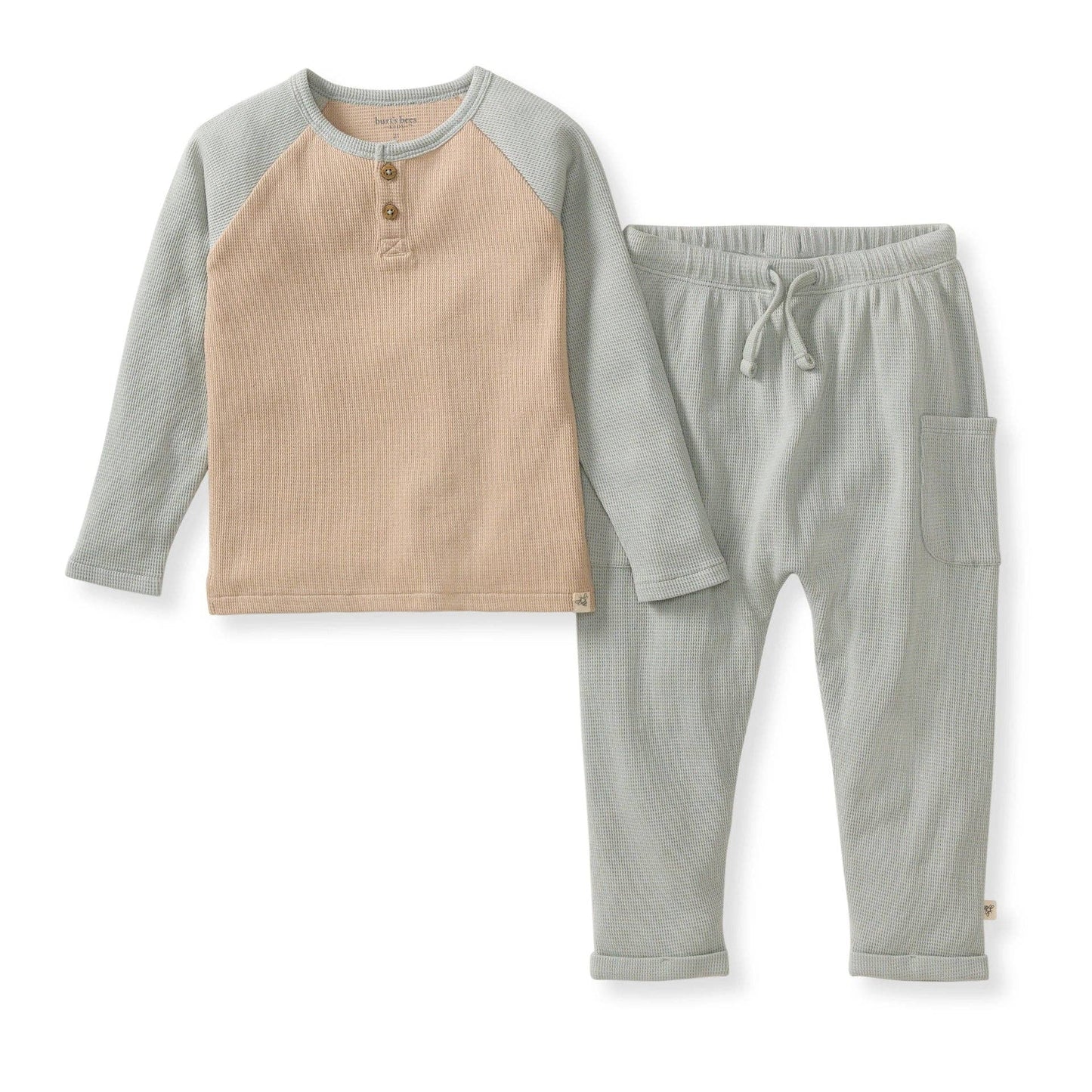 Organic Thermal Boy Tee & Pants Duo