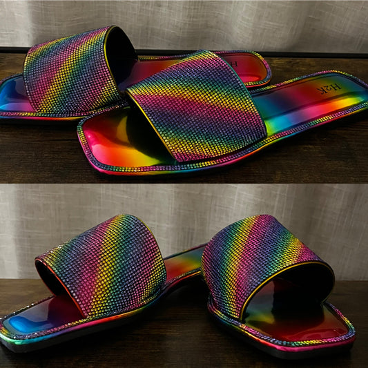 Best Believe We're Still Bejeweled Sandals
