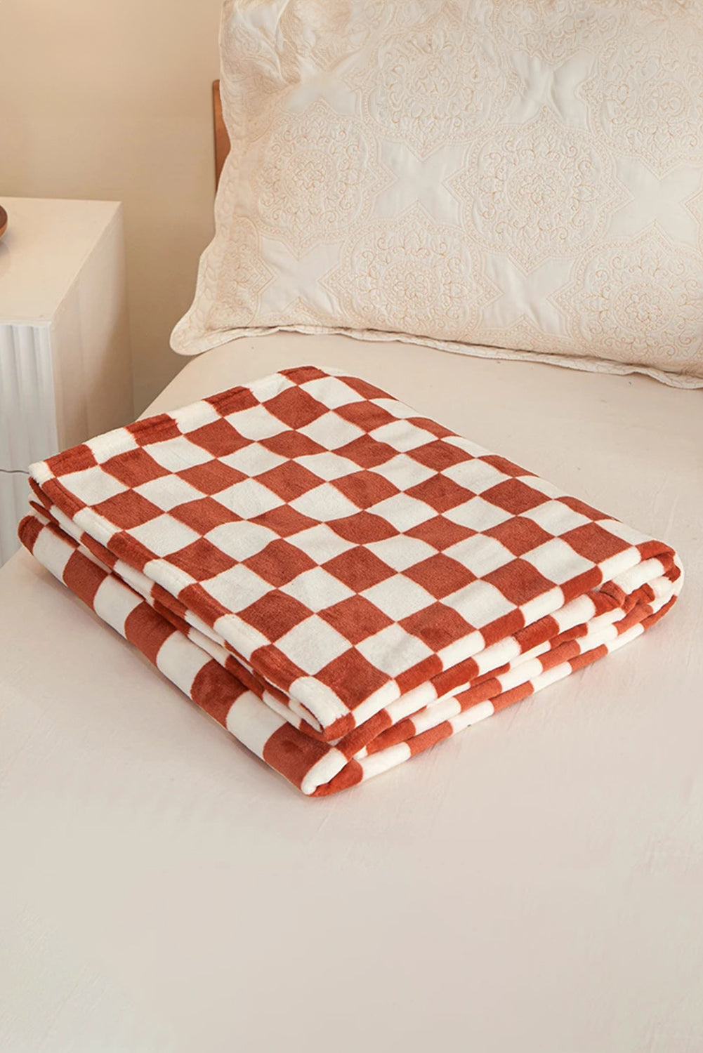 Checkered Throw Blanket