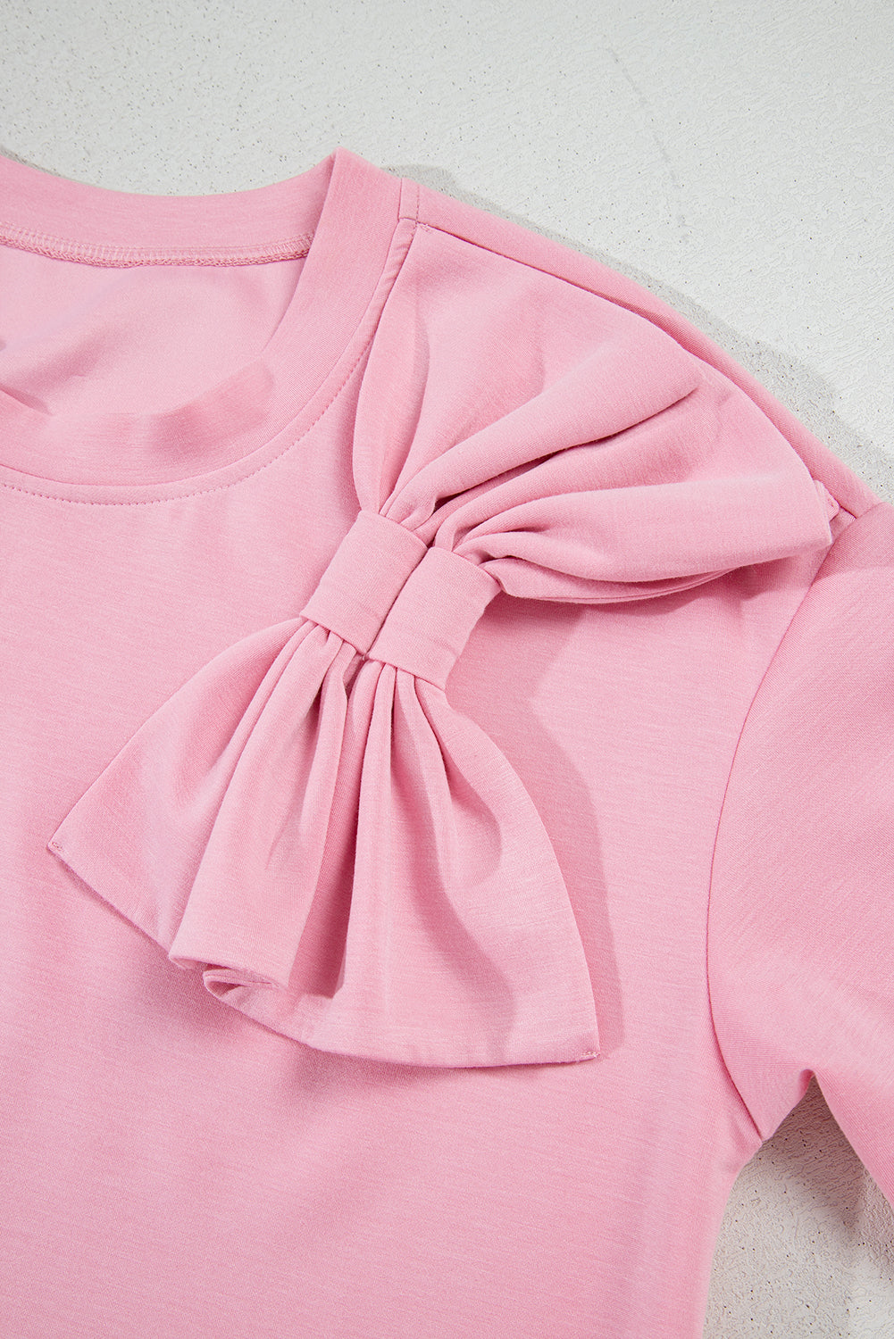 Bella Pink Bow Top