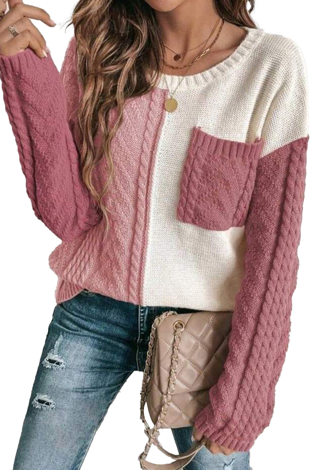 Aubreigh Cable Knit Sweater