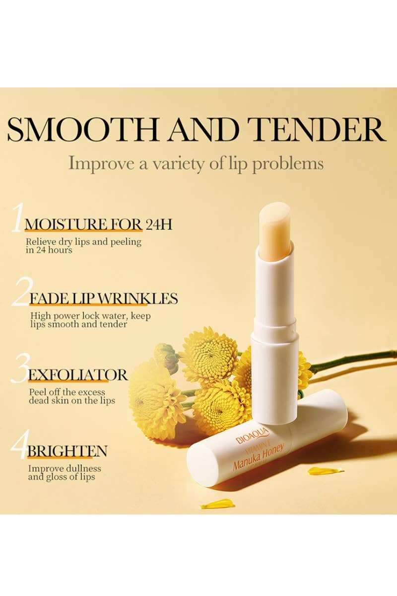 `Lip Balm with Vitamin E Manuka Honey