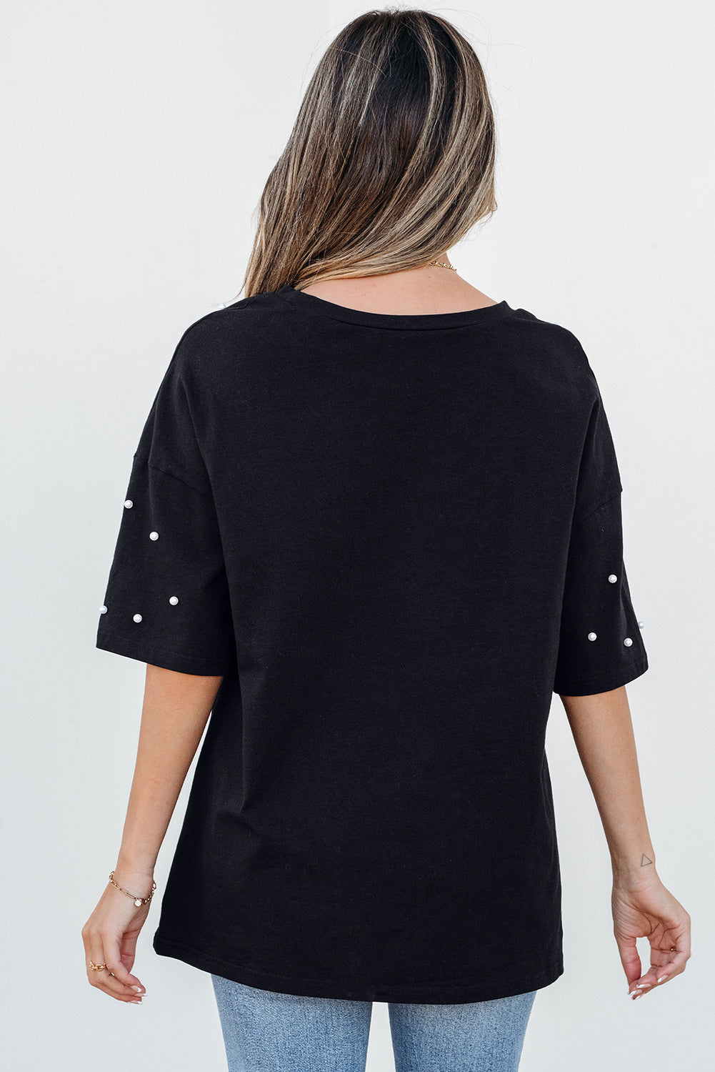 Back to Black Crewneck Top
