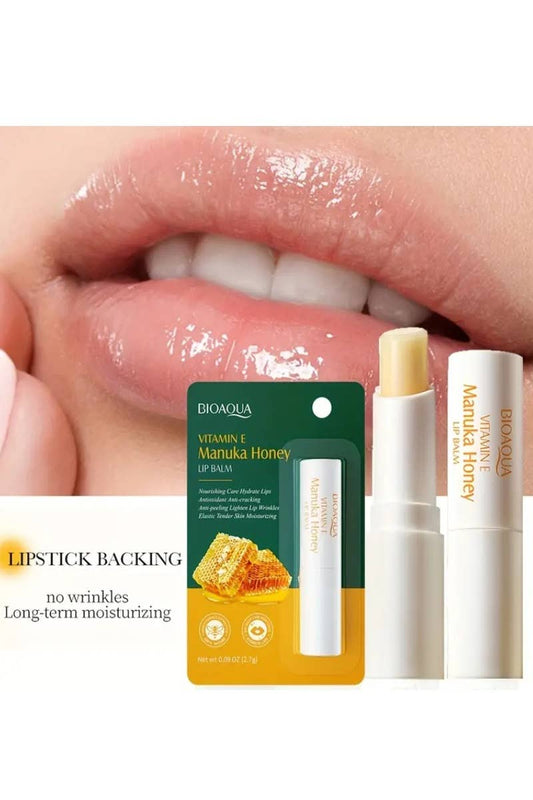 `Lip Balm with Vitamin E Manuka Honey
