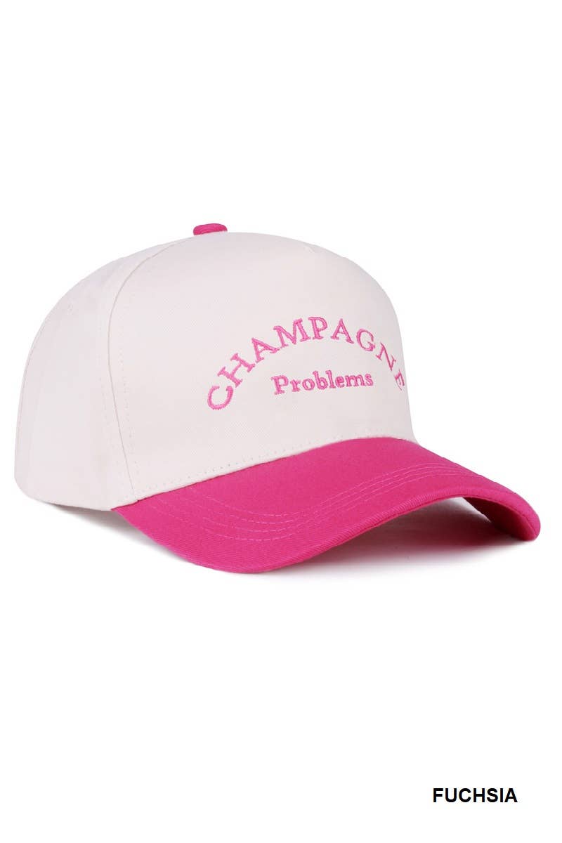 Champagne Problems Two Tone Hat