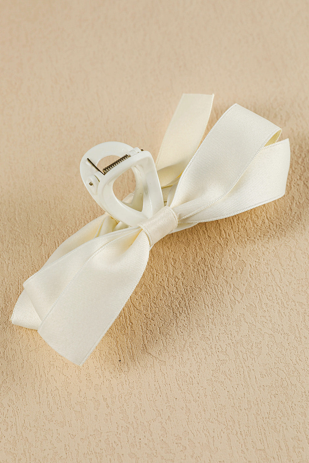 Bone White Large Hair Claw Clip