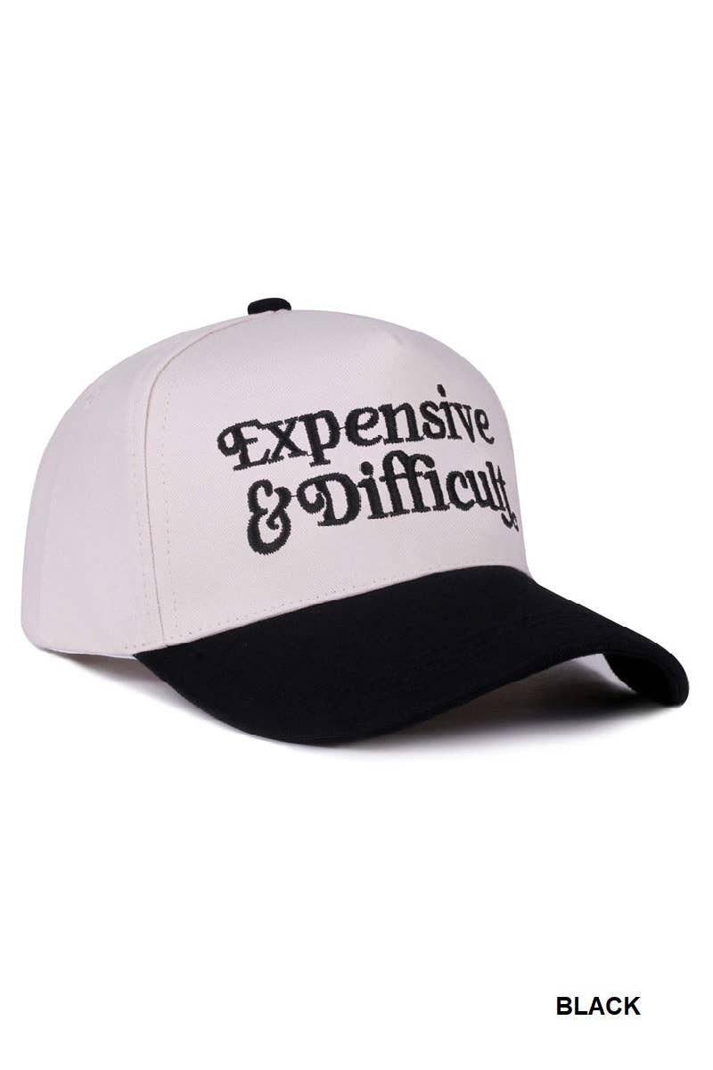 Expensive & Difficult Two Tone Hat
