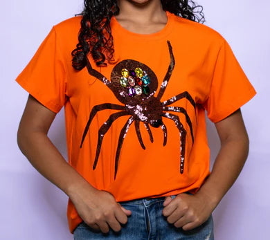 Spooky Cutie Spider Top (PRE-ORDER est ship 9/14-9/21)