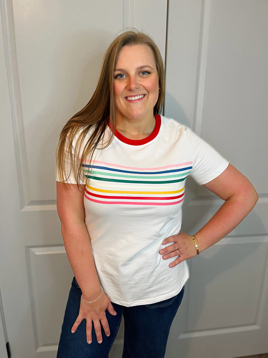 Bright Side Stripe Top