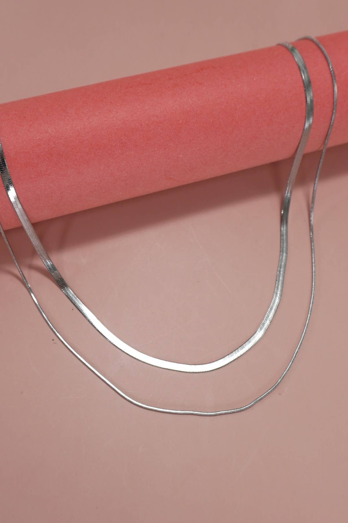 STAINLESS STEEL TARNISH FREE  MULTI LAYER NECKLACE