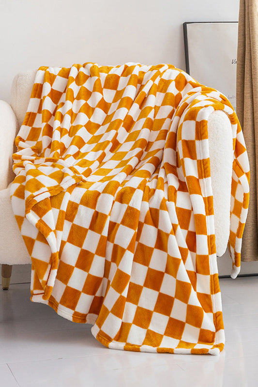 Checkered Throw Blanket