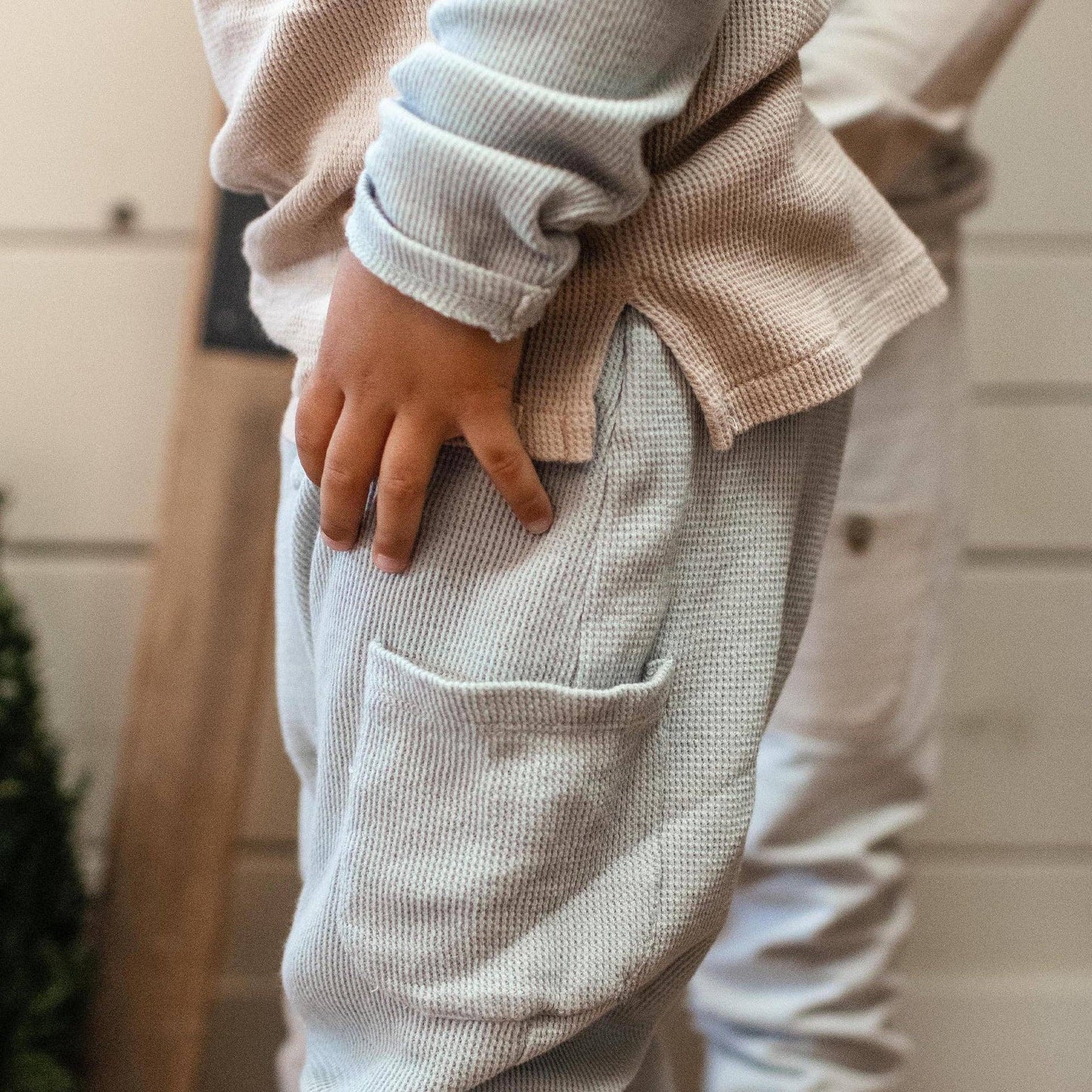 Organic Thermal Boy Tee & Pants Duo