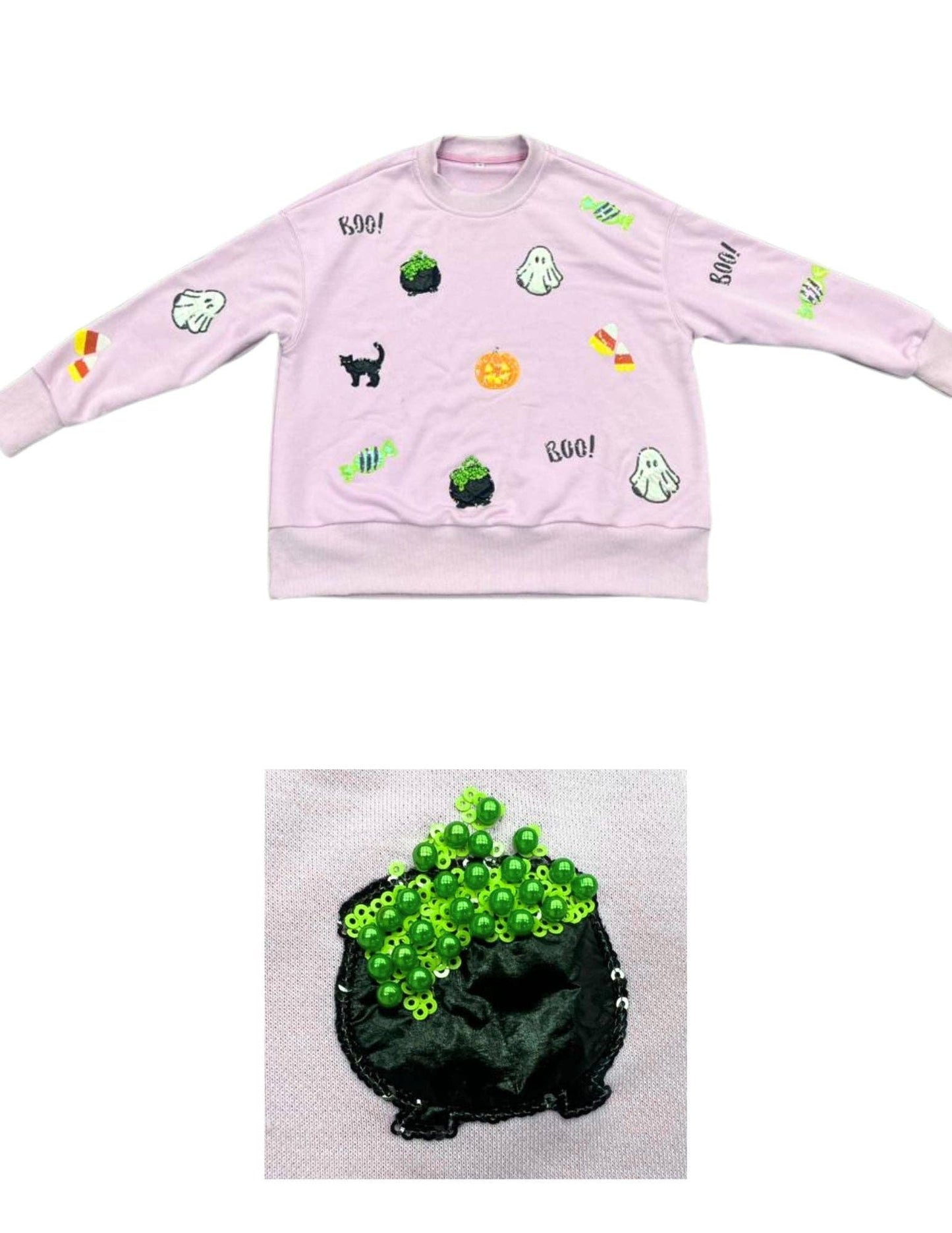 Lavender Spooky Season Sweatshirt PRE-ORDER (Est. Ship 9/26)