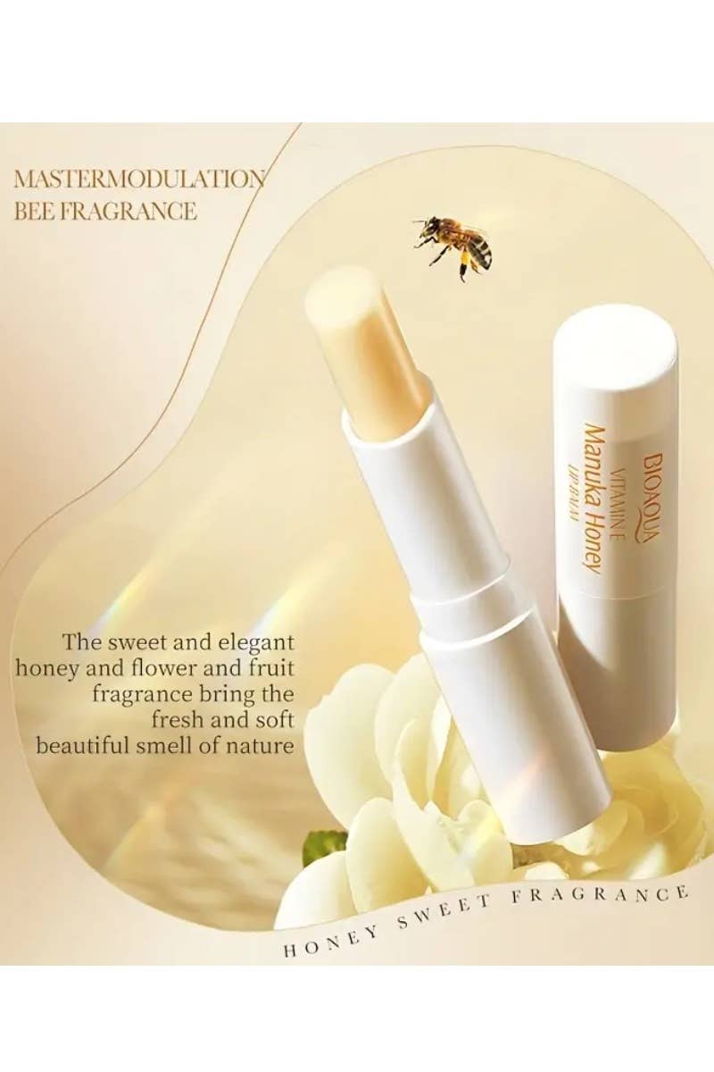 `Lip Balm with Vitamin E Manuka Honey