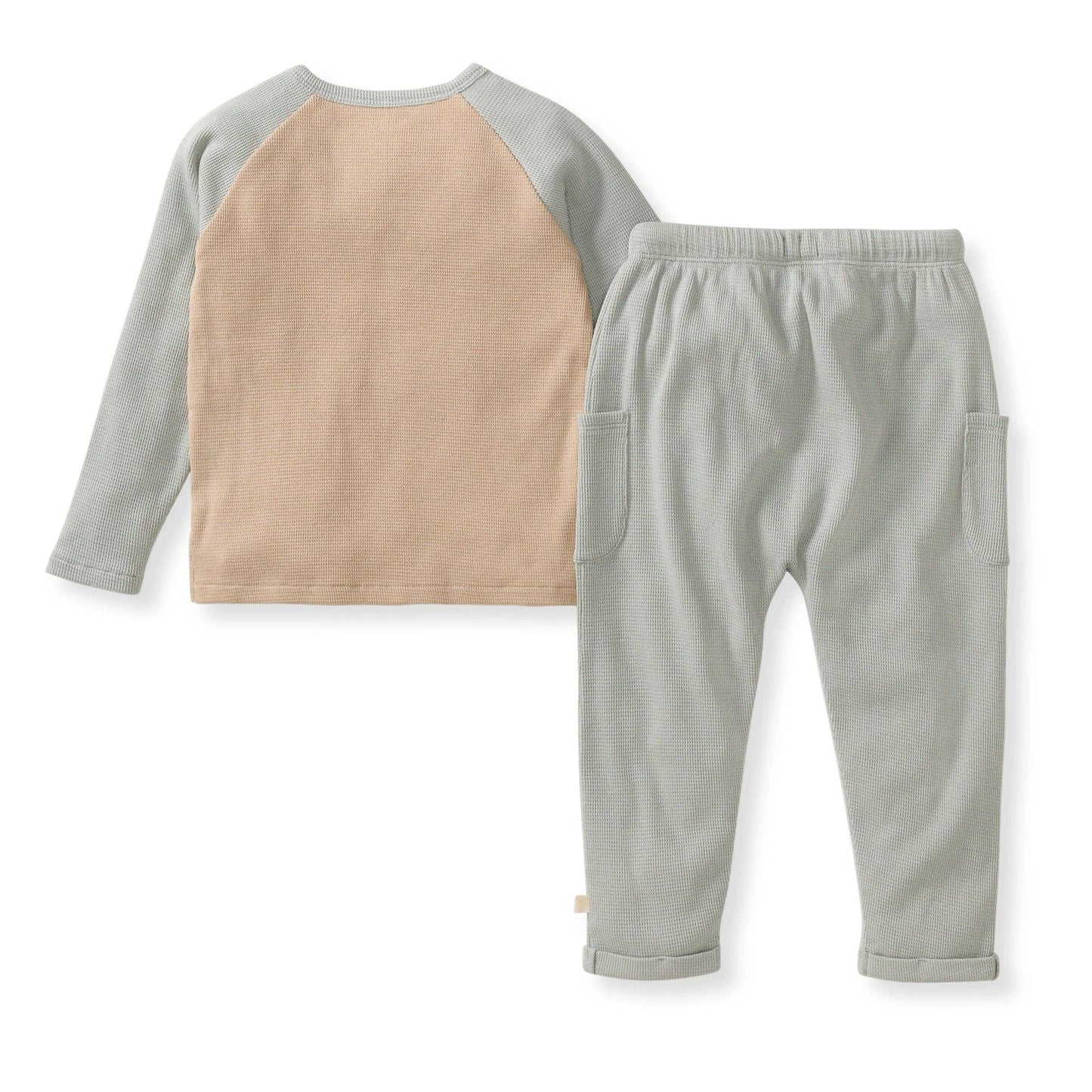 Organic Thermal Boy Tee & Pants Duo