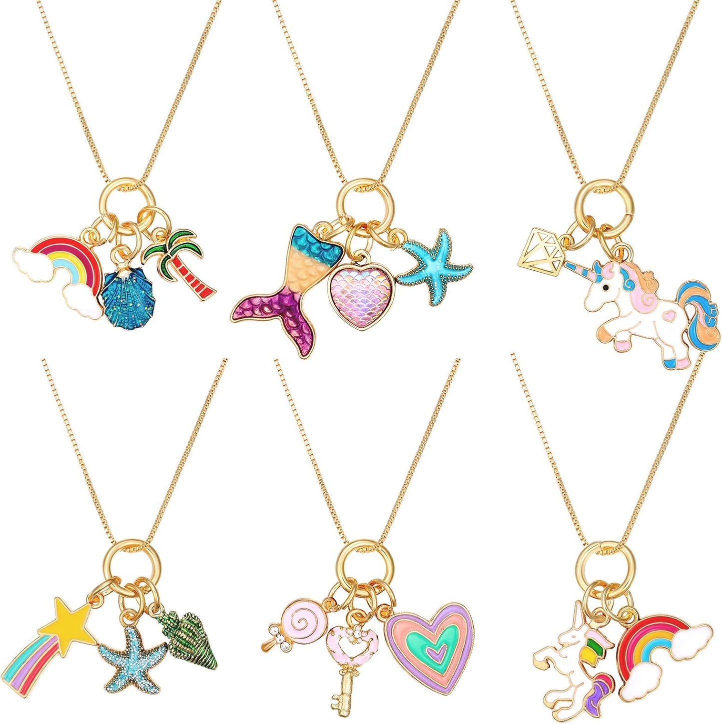 Girl's Charm Necklace